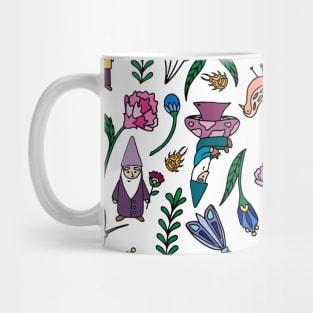 Garden Gnomes and Animals Mug